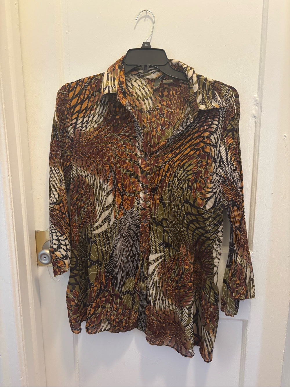 Multicolor Flowy Top